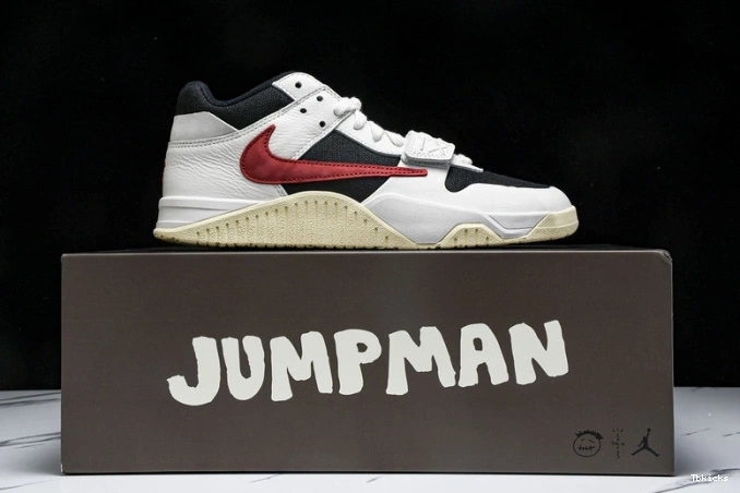 Rep TBK x Jack FZ8117-101 Scott Red Travis Jordan Jumpman TR University 0713
